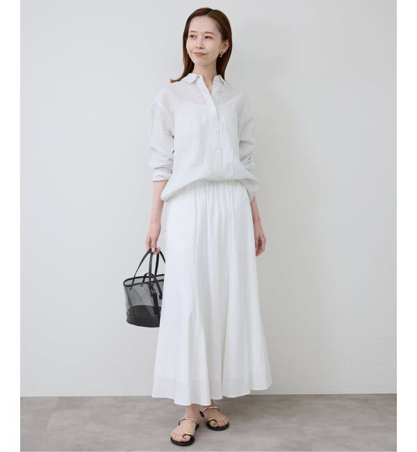 SLOBE IENA「BAGMATI/バグマティ SLOBE別注 レザーコンビバッグ BK24-SS23」|ハンドバッグ|