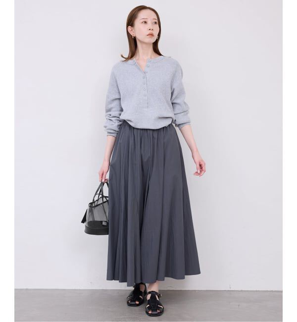 SLOBE IENA「BAGMATI/バグマティ SLOBE別注 レザーコンビバッグ BK24-SS23」|ハンドバッグ|
