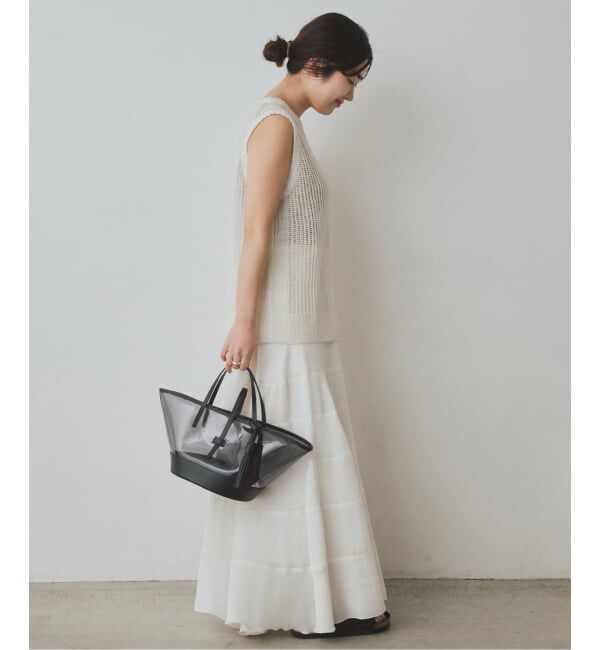SLOBE IENA「BAGMATI/バグマティ SLOBE別注 レザーコンビバッグ BK24-SS23」|ハンドバッグ|