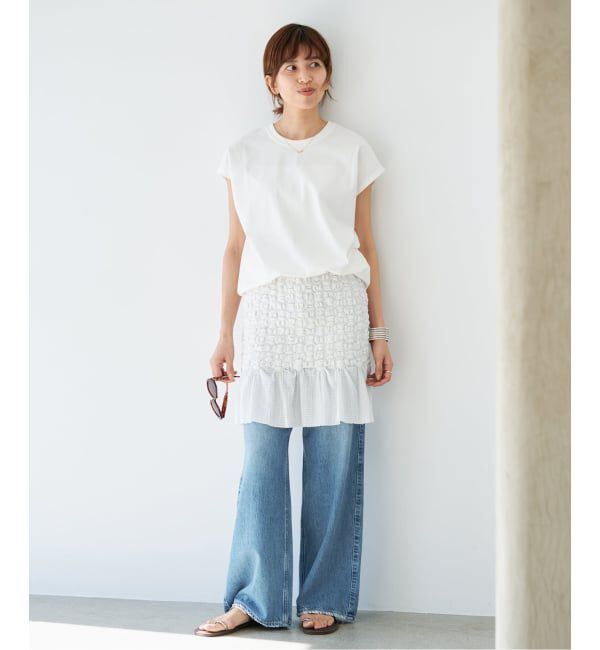 IENA「《新色あり/追加8》ラウンドテールプルオーバー」|Tシャツ・カットソー|
