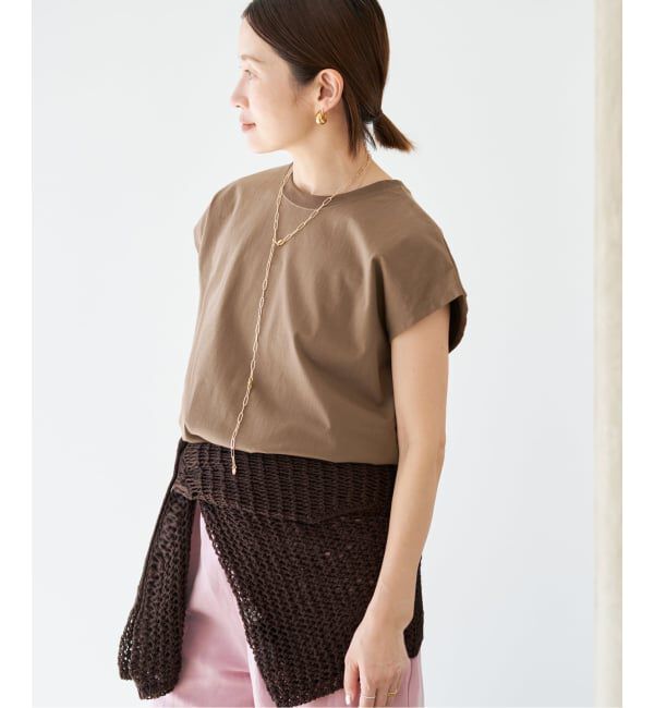 IENA「《新色あり/追加8》ラウンドテールプルオーバー」|Tシャツ・カットソー|