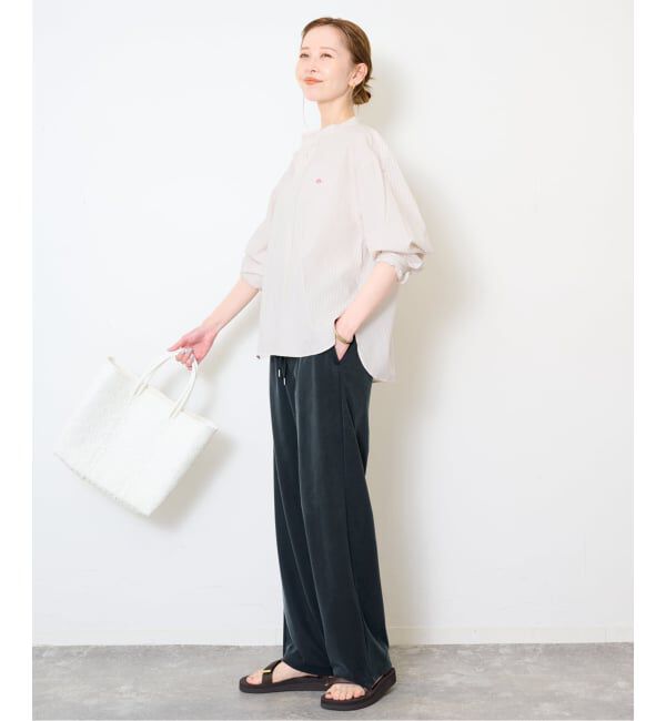 SLOBE IENA「DANTON/ダントン BAND COLLAR SHIRT #DT-B0341」|シャツ・ブラウス|