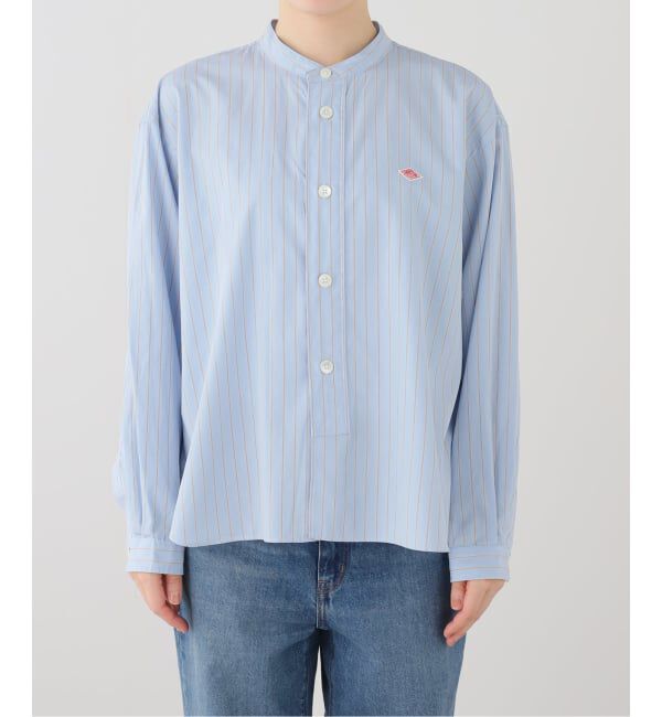 SLOBE IENA「DANTON/ダントン BAND COLLAR SHIRT #DT-B0341」|シャツ・ブラウス|