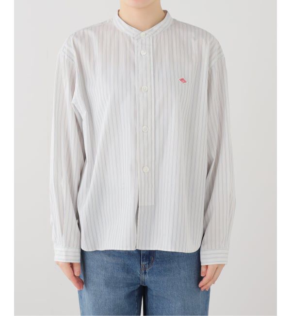 SLOBE IENA「DANTON/ダントン BAND COLLAR SHIRT #DT-B0341」|シャツ・ブラウス|
