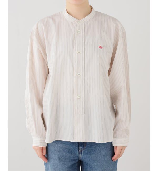 SLOBE IENA「DANTON/ダントン BAND COLLAR SHIRT #DT-B0341」|シャツ・ブラウス|