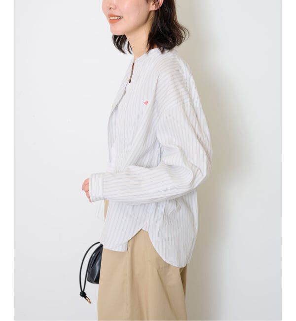 SLOBE IENA「DANTON/ダントン BAND COLLAR SHIRT #DT-B0341」|シャツ・ブラウス|