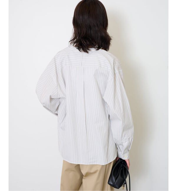 SLOBE IENA「DANTON/ダントン BAND COLLAR SHIRT #DT-B0341」|シャツ・ブラウス|