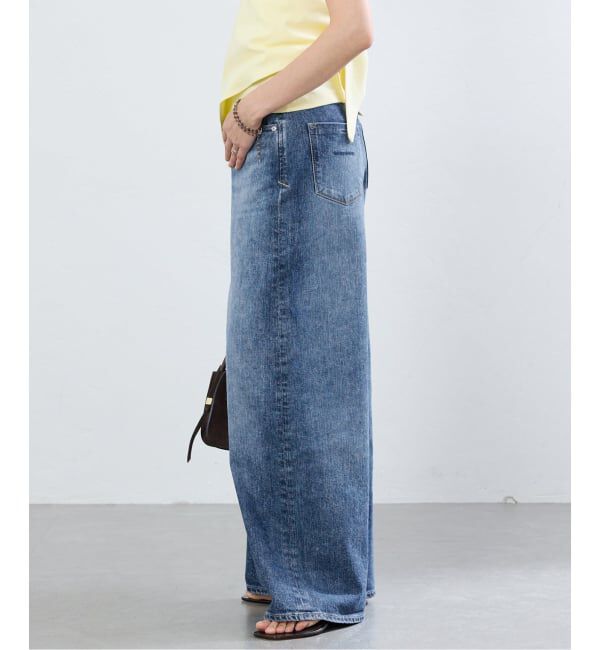 IENA「《追加予約》YANUK/ヤヌーク 別注 MARY Baggy straight デニムパンツ」|デニム|