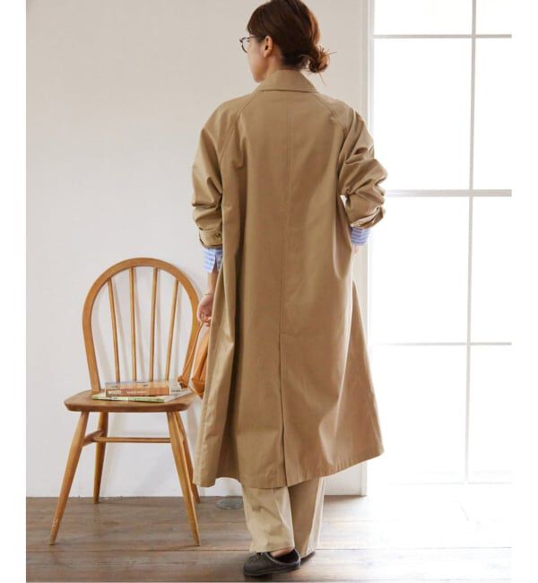 JOURNAL STANDARD relume「《追加》スーピマコットンステンカラーコート」|ステンカラーコート|
