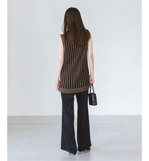 NOBLE「《NOBLE別注カラー》PROVOKE/プロヴォーク loopyarn stripe vest」|ベスト・ジレ|
