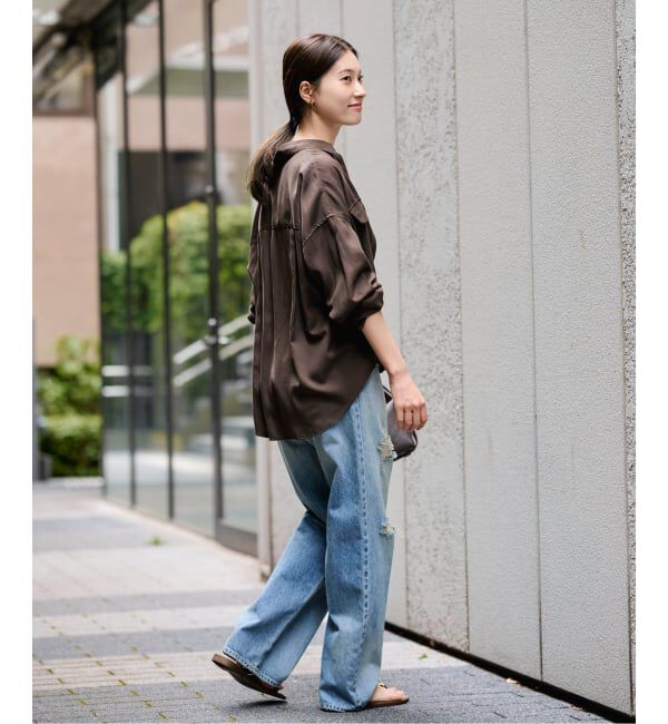 FRAMeWORK「≪予約≫リヨセルWORK SHIRT」|シャツ・ブラウス|