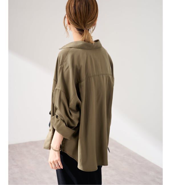 FRAMeWORK「≪予約≫リヨセルWORK SHIRT」|シャツ・ブラウス|