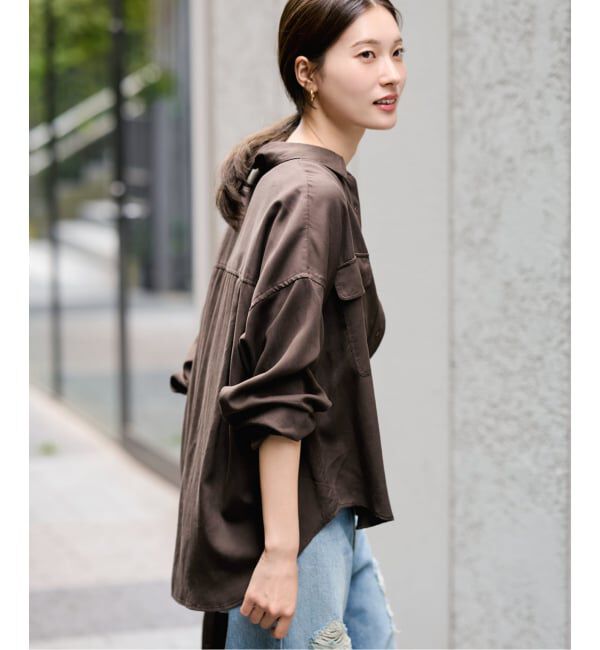FRAMeWORK「≪予約≫リヨセルWORK SHIRT」|シャツ・ブラウス|