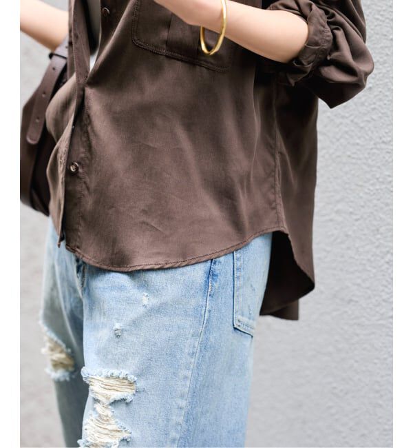 FRAMeWORK「≪予約≫リヨセルWORK SHIRT」|シャツ・ブラウス|
