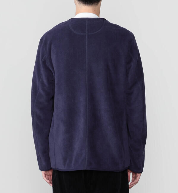  「DANTON | フリース カラーレスジャケット MEN」|Tシャツ・カットソー|