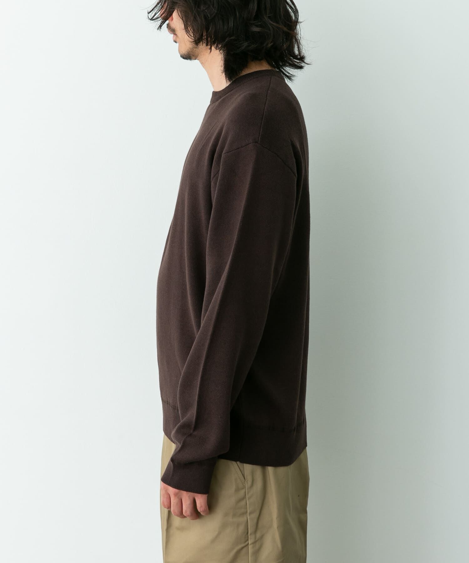 Sonny Label 「スウェットライクニットプルオーバー」|ニット・セーター|