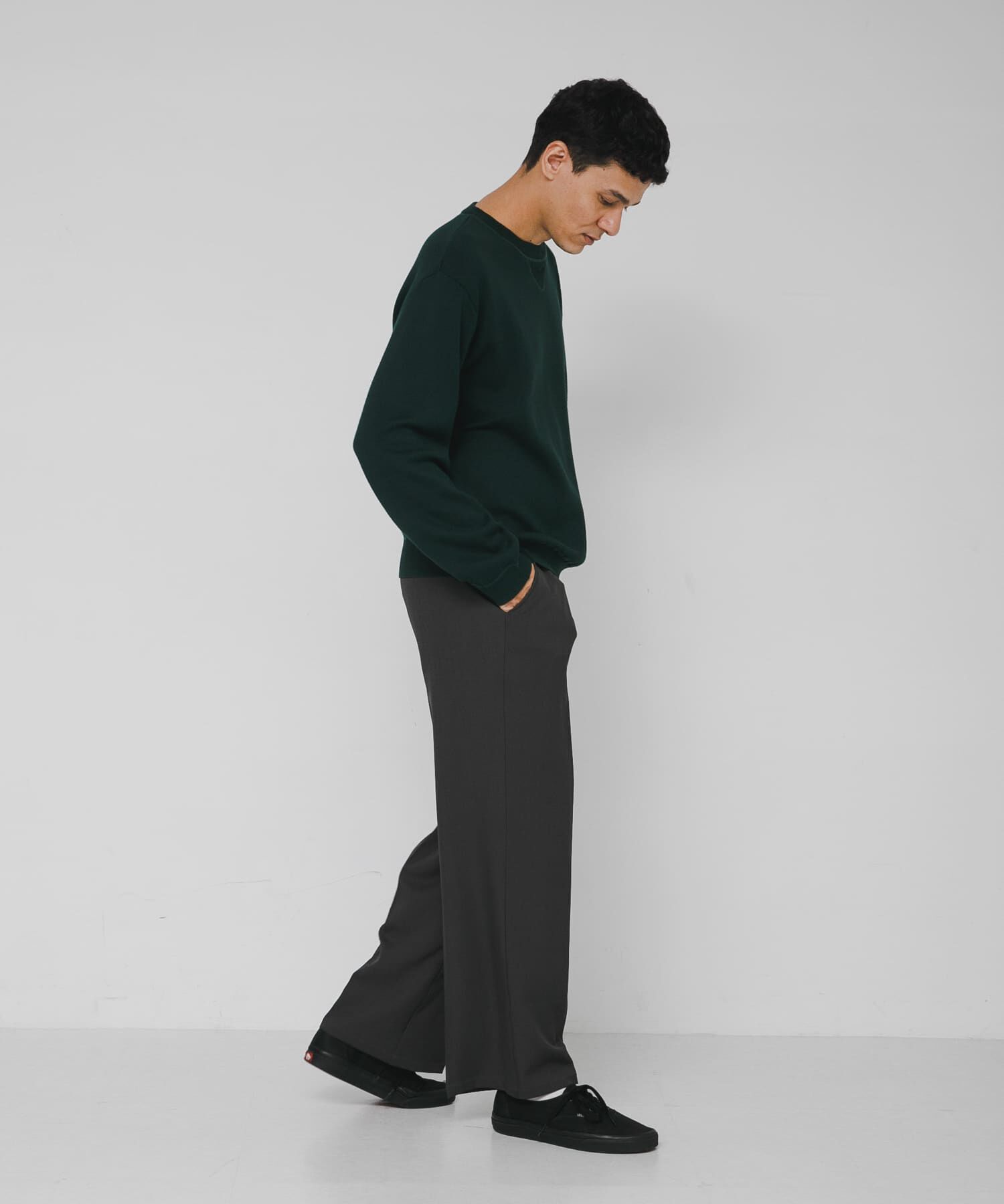 Sonny Label 「スウェットライクニットプルオーバー」|ニット・セーター|