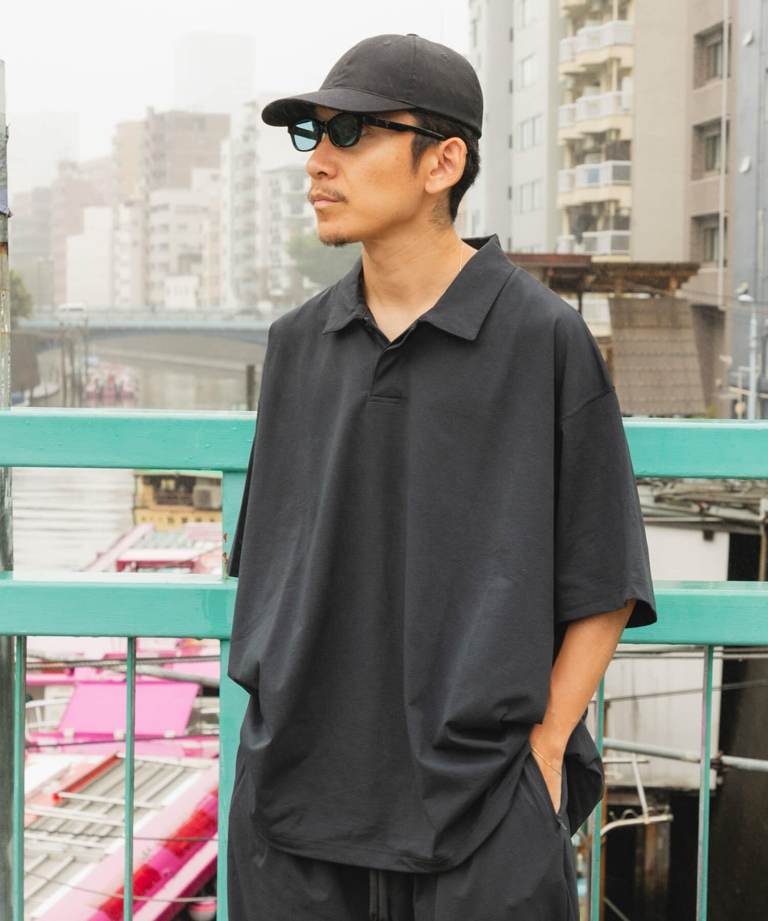 URBAN RESEARCH「Wide Dad　BREEZY TECH ポロシャツ」|ポロシャツ|