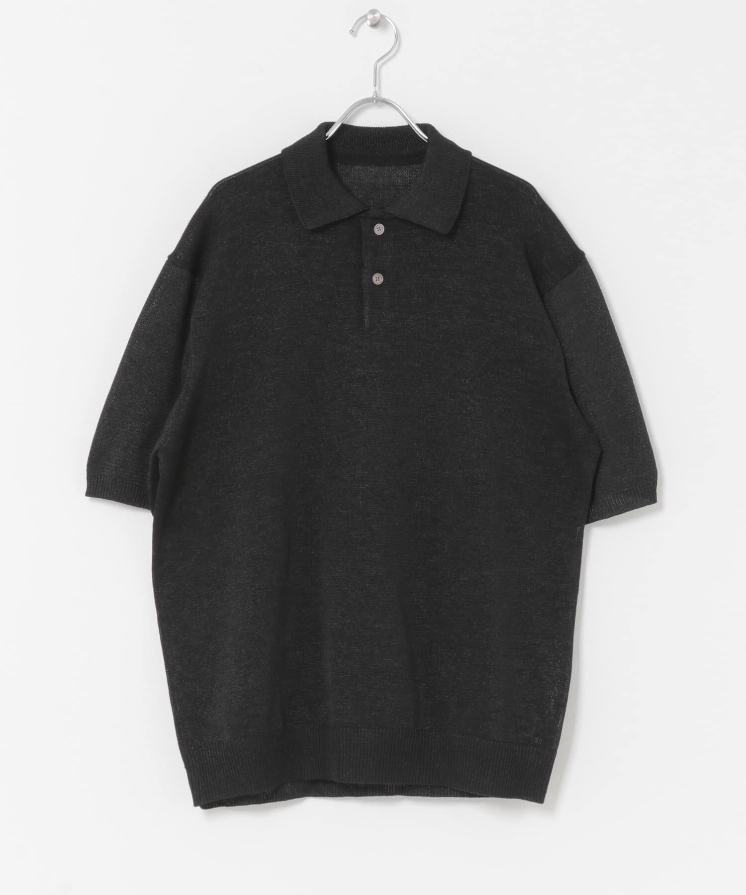 URBAN RESEARCH DOORS「『洗濯可/UVカット』『URTECH』Aircare ショートスリーブニットポロ」|ニット・セーター|