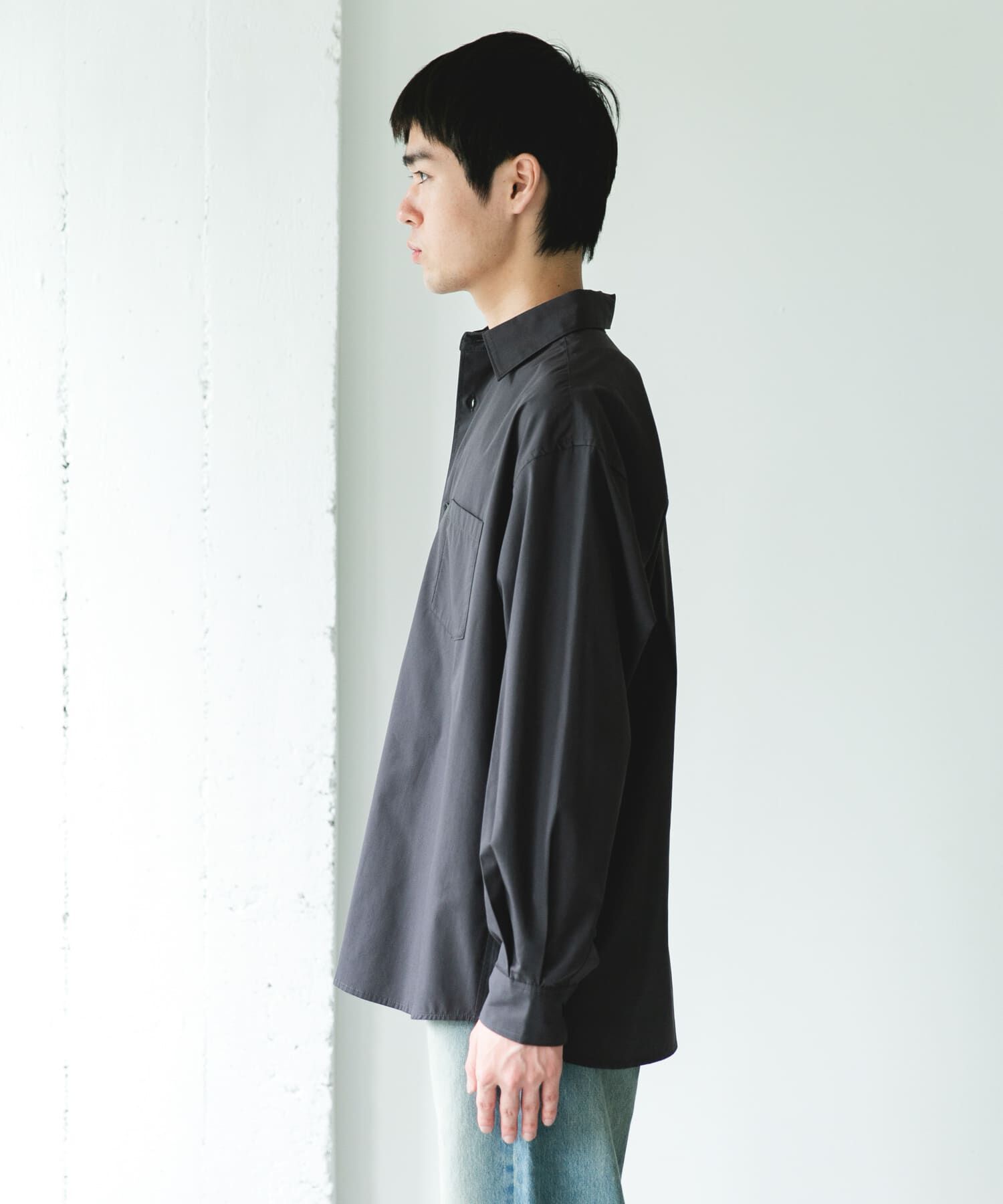 URBAN RESEARCH DOORS「『速乾/イージーケア/UVカット』『URTECH』Aircare ロングスリーブシャツ」|シャツ・ブラウス|