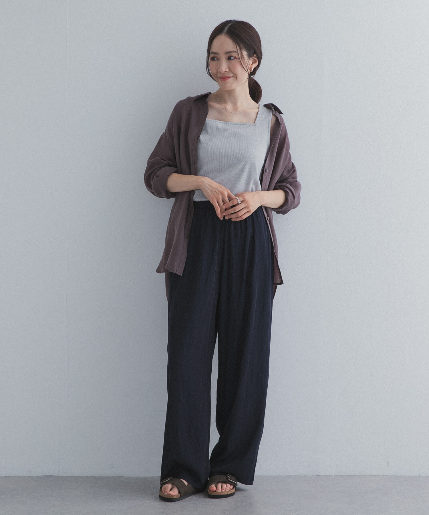 URBAN RESEARCH DOORS「ラメ2WAYタンクトップ」|タンクトップ|