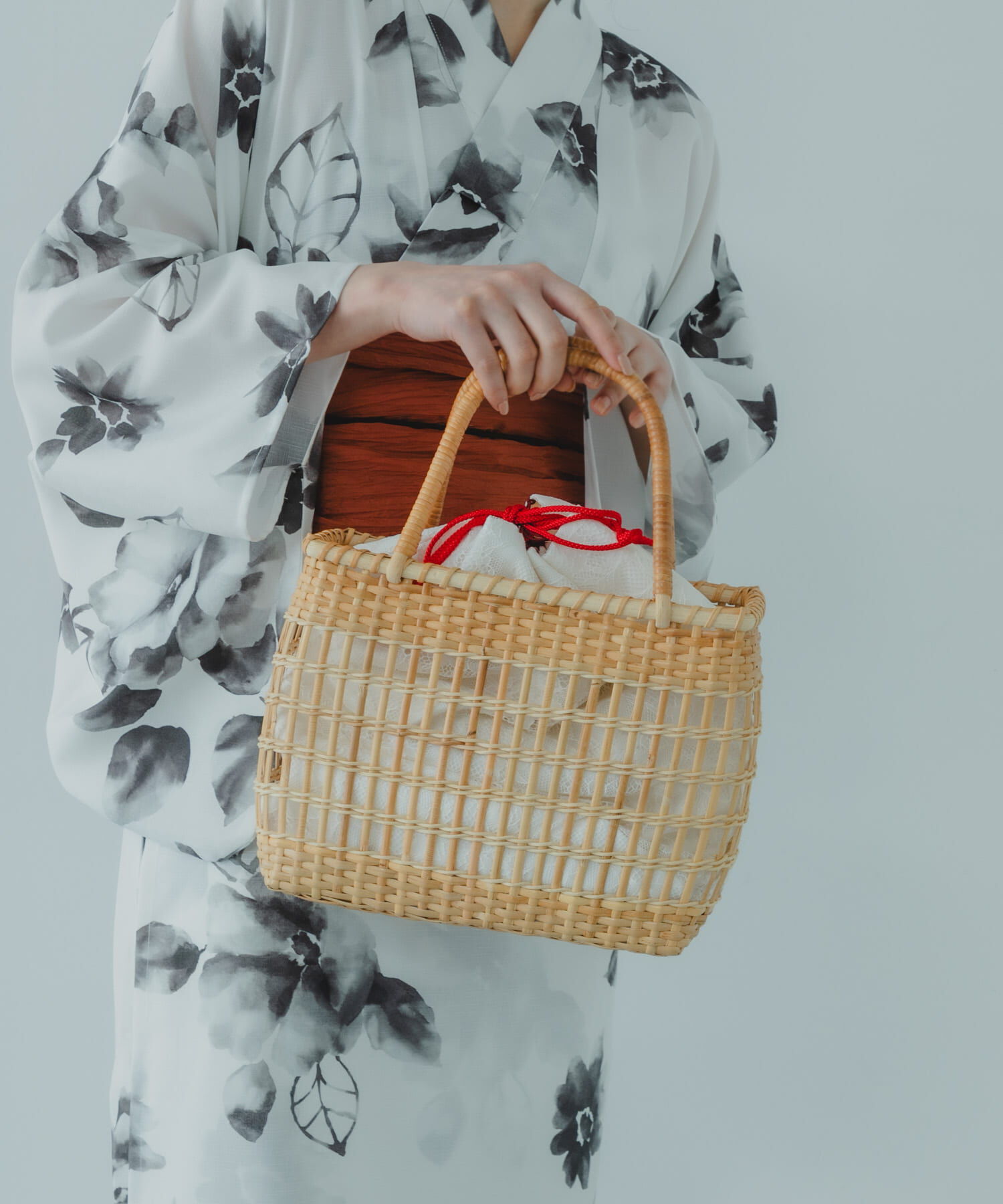 SENSE OF PLACE by URBAN RESEARCH「『WEB/一部店舗限定』ストローカゴバッグ」|かごバッグ|