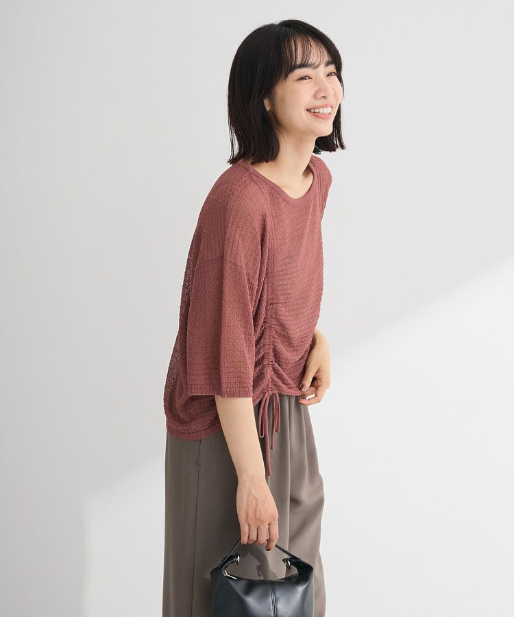Green Parks「・ELENCARE DUE シャーリングシアーニット」|ニット・セーター|