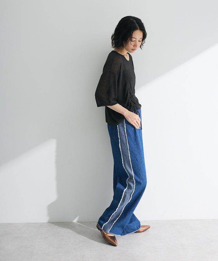 Green Parks「・ELENCARE DUE シャーリングシアーニット」|ニット・セーター|