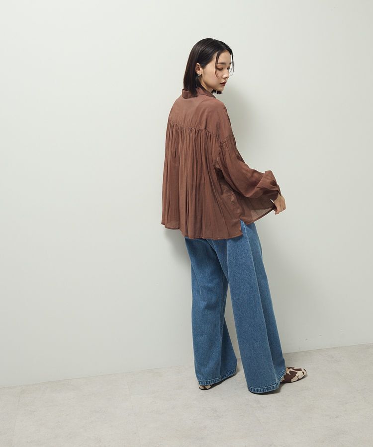 Green Parks「・ELENCARE DUE シアーシャーリングシャツ」|シャツ・ブラウス|