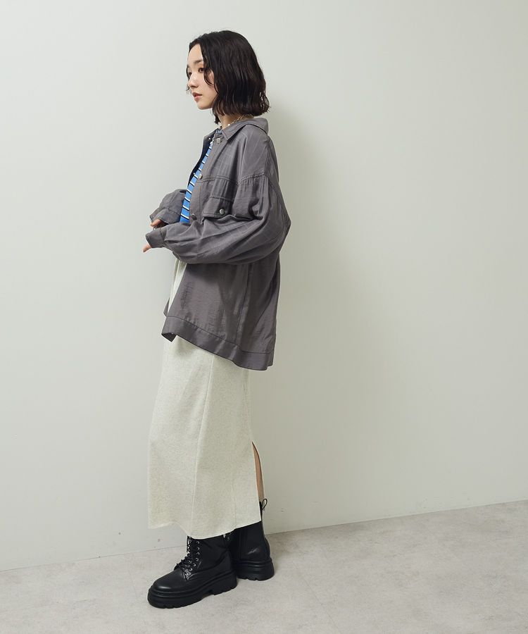 Green Parks「・ELENCARE DUE カラーステッチシアーGジャンⅡ」|テーラードジャケット|