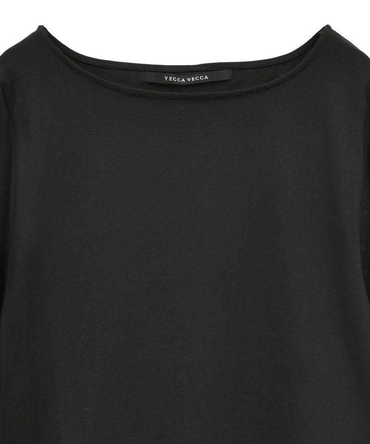 YECCA VECCA「シアースリーブカットソー」|Tシャツ・カットソー|