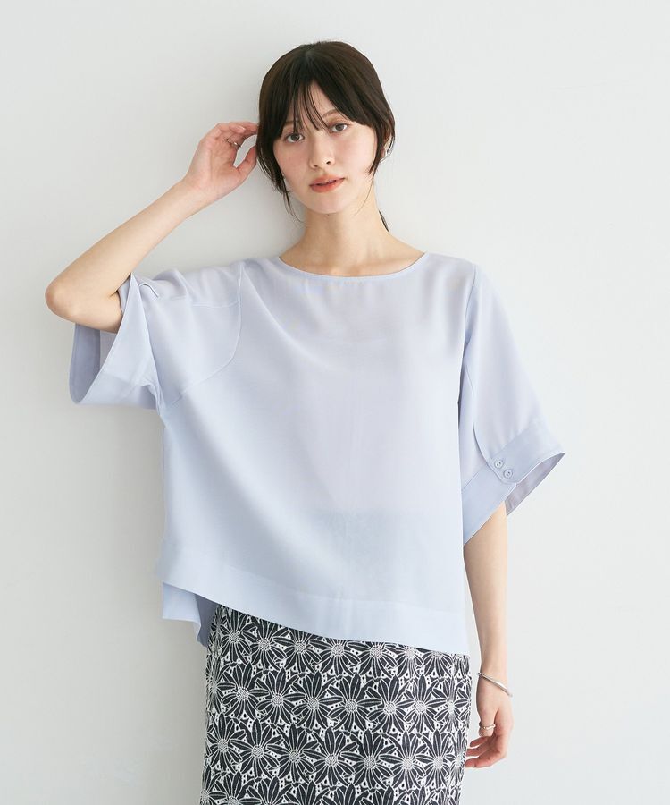 YECCA VECCA「【接触冷感】ドルマンブラウス」|シャツ・ブラウス|