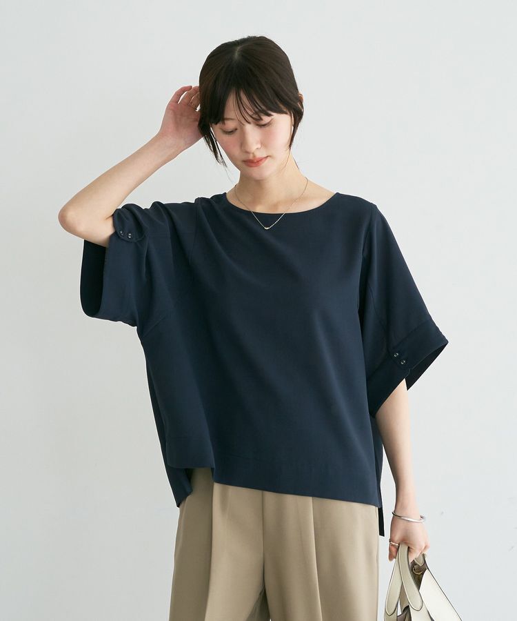 YECCA VECCA「【接触冷感】ドルマンブラウス」|シャツ・ブラウス|