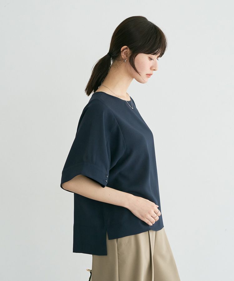 YECCA VECCA「【接触冷感】ドルマンブラウス」|シャツ・ブラウス|