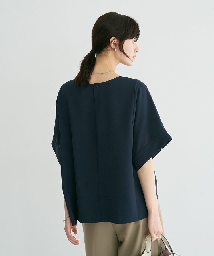 YECCA VECCA「【接触冷感】ドルマンブラウス」|シャツ・ブラウス|