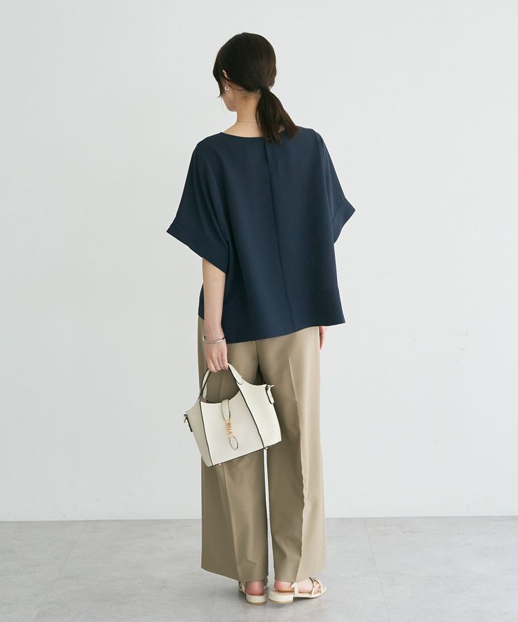 YECCA VECCA「【接触冷感】ドルマンブラウス」|シャツ・ブラウス|