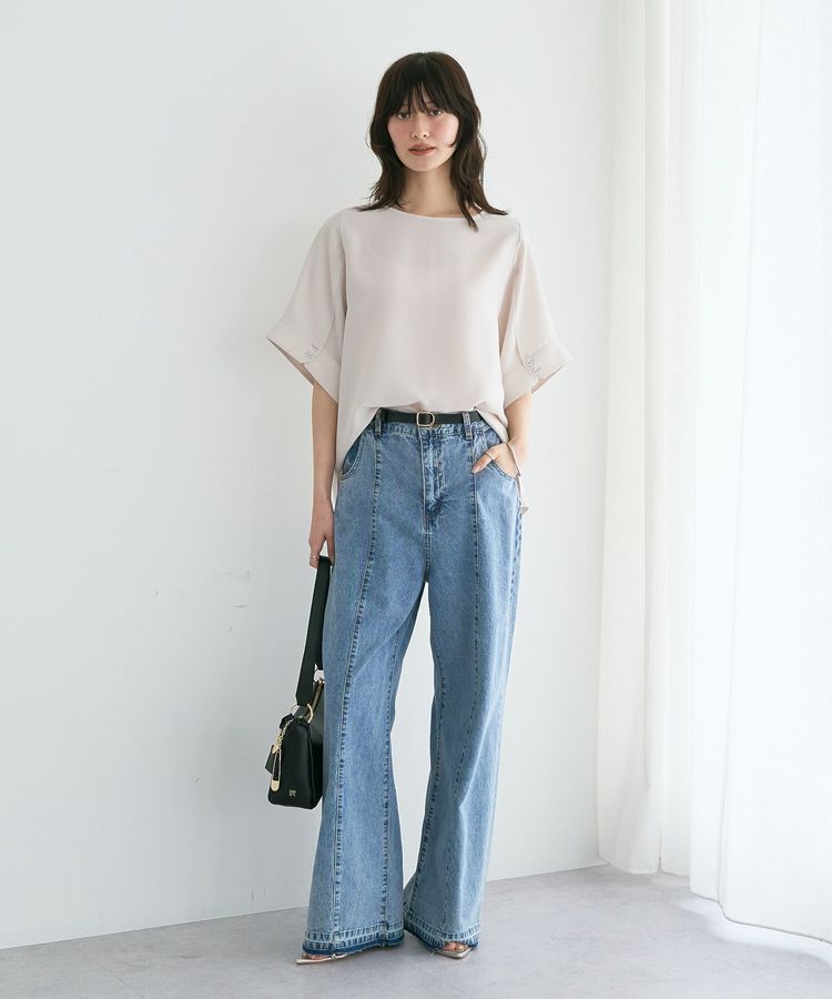 YECCA VECCA「【接触冷感】ドルマンブラウス」|シャツ・ブラウス|