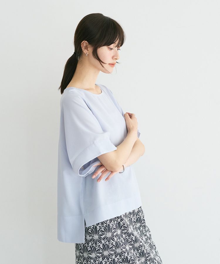 YECCA VECCA「【接触冷感】ドルマンブラウス」|シャツ・ブラウス|