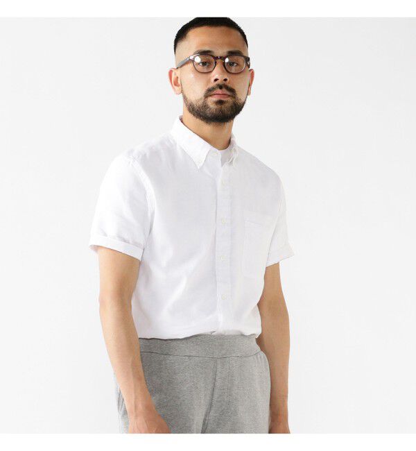 BEAMS PLUS「B.D. Short Sleeve COOLMAX(R) Linen」|シャツ・ブラウス|