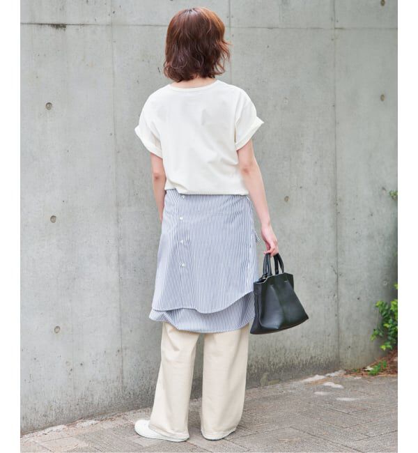 SLOBE IENA「《UVカット》ポプリン2WAYシャツ」|シャツ・ブラウス|