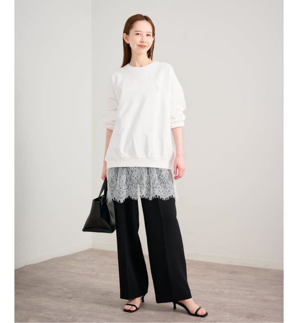 U by SPICK&SPAN「《予約》photo print スウェット」|スウェット・ジャージ|