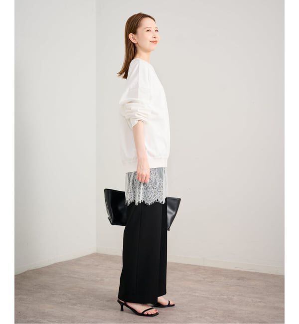 U by SPICK&SPAN「《予約》photo print スウェット」|スウェット・ジャージ|
