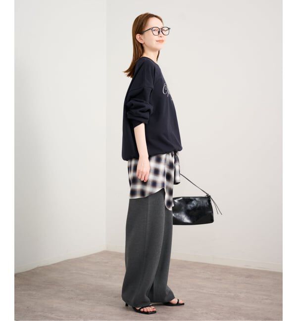 U by SPICK&SPAN「《予約》photo print スウェット」|スウェット・ジャージ|