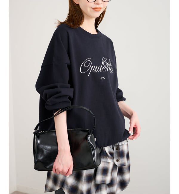 U by SPICK&SPAN「《予約》photo print スウェット」|スウェット・ジャージ|
