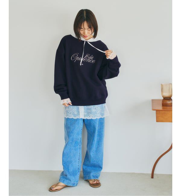 U by SPICK&SPAN「《予約》photo print スウェット」|スウェット・ジャージ|