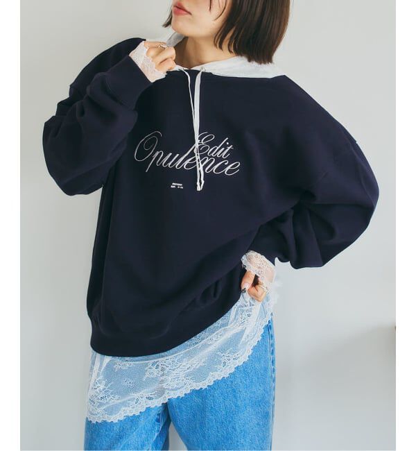 U by SPICK&SPAN「《予約》photo print スウェット」|スウェット・ジャージ|