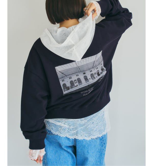 U by SPICK&SPAN「《予約》photo print スウェット」|スウェット・ジャージ|