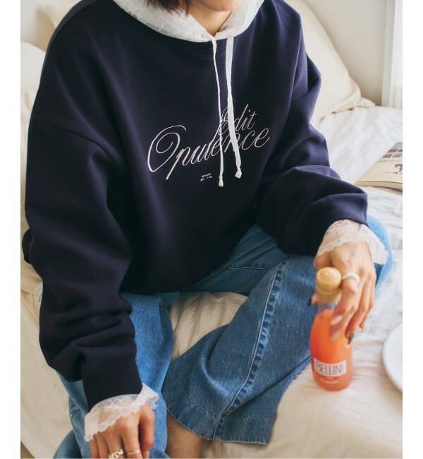 U by SPICK&SPAN「《予約》photo print スウェット」|スウェット・ジャージ|