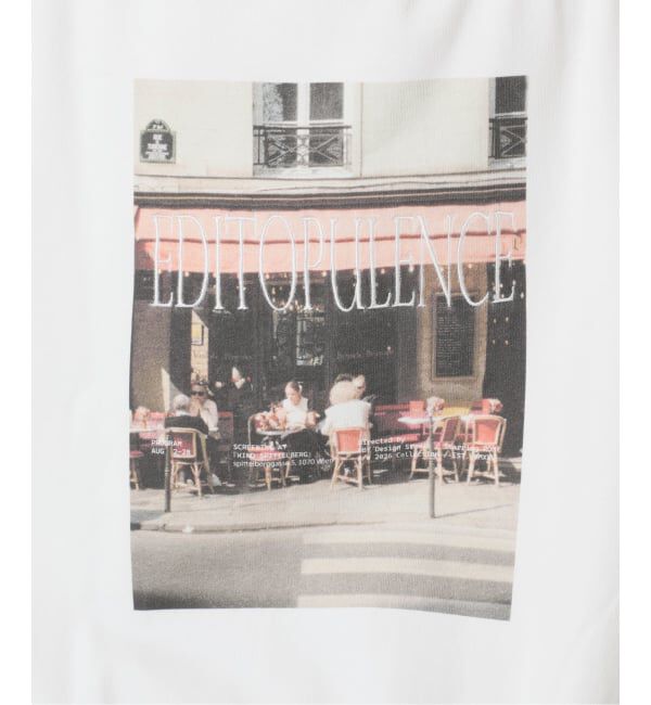 U by SPICK&SPAN「《予約》photo print スウェット」|スウェット・ジャージ|