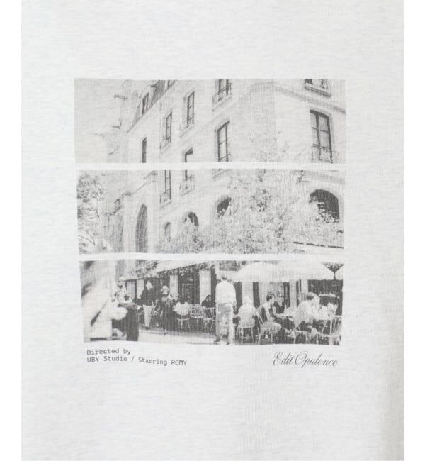 U by SPICK&SPAN「《予約》photo print スウェット」|スウェット・ジャージ|